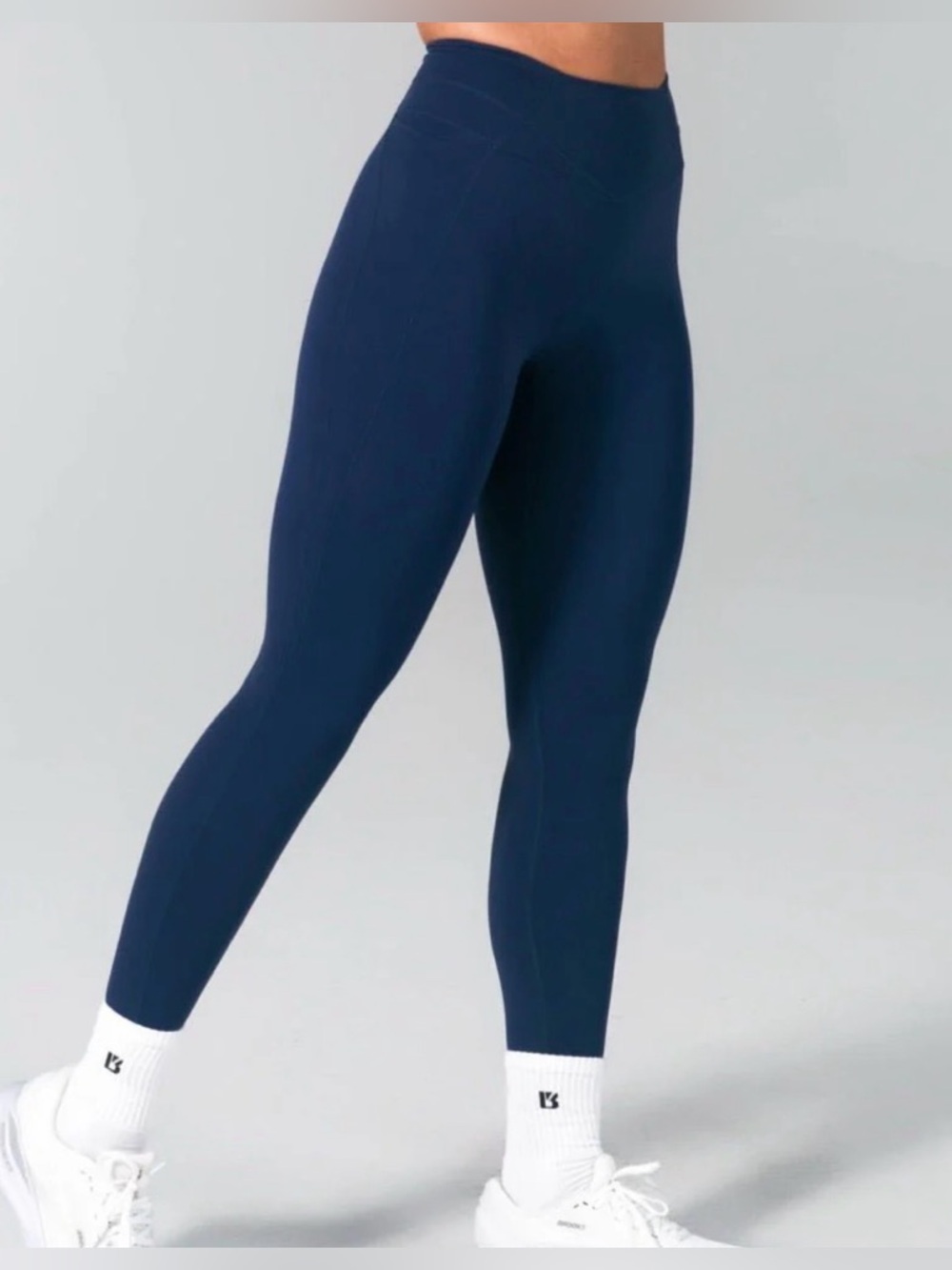 BuffBunny Navy High-Waist Performance Leggings
